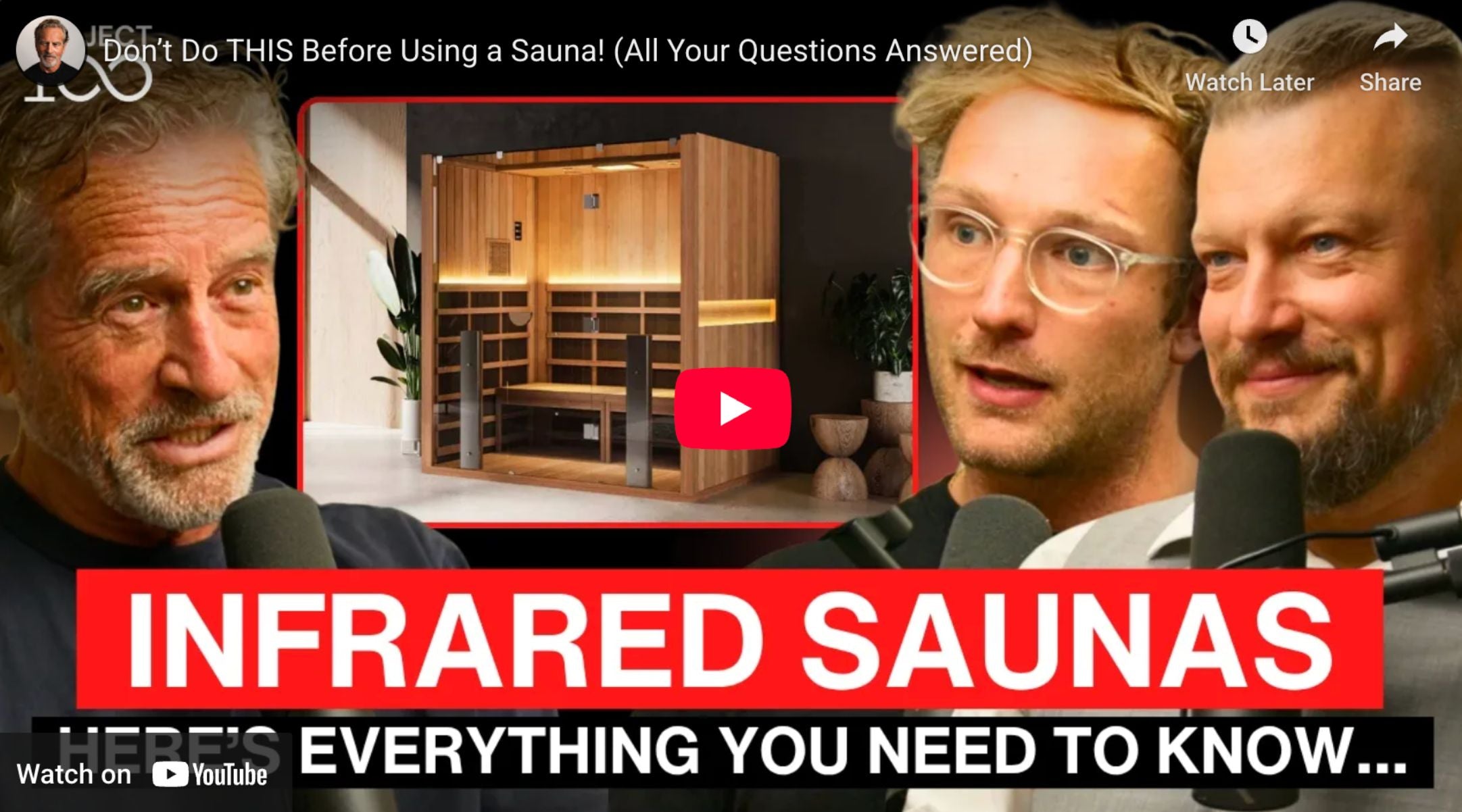 Infrared Heat Red Light Longevity Podcast Mark Bouris Clearlight