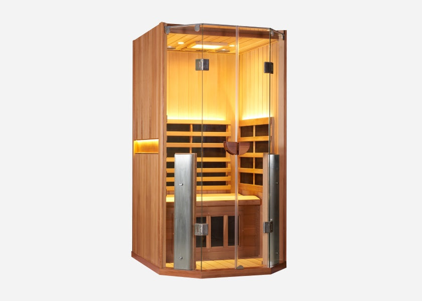 Sanctuary 1 Person Sauna | Okoume
