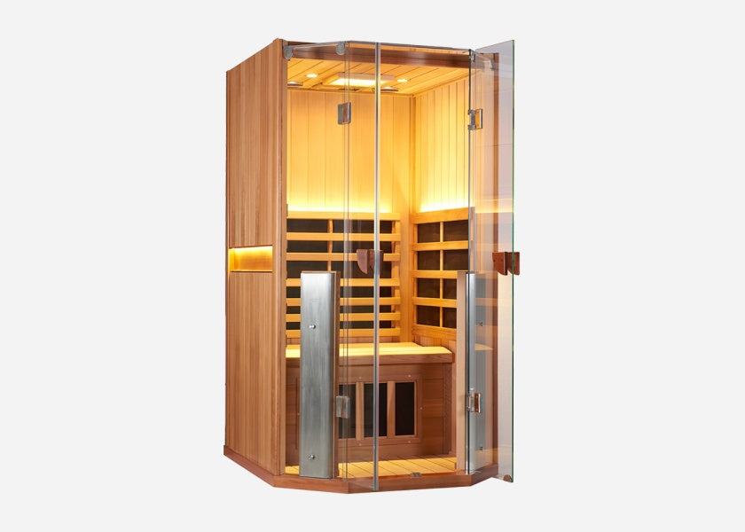 Sanctuary 1 Person Sauna | Okoume