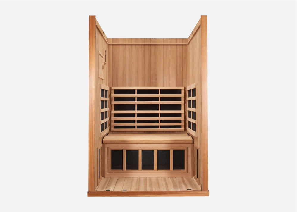 Sanctuary 2 Person Sauna | Okoume