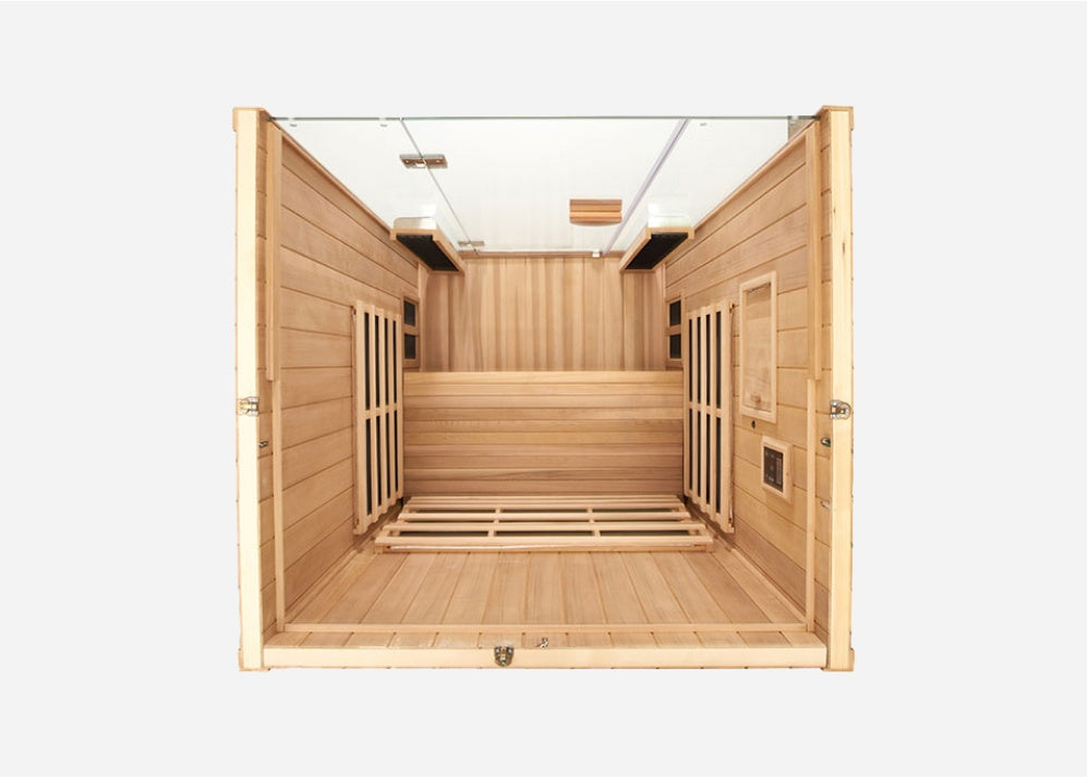 Sanctuary 2 Person Sauna | Okoume