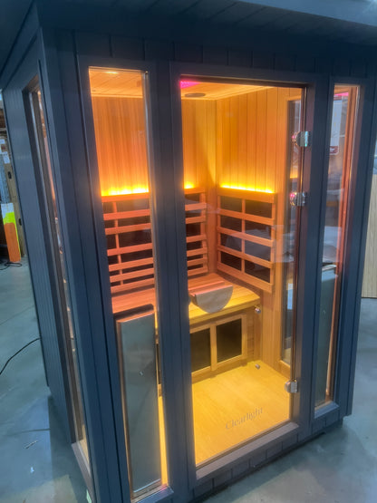 CLEARANCE | Sanctuary Outdoor 2 Person Sauna | Damaged