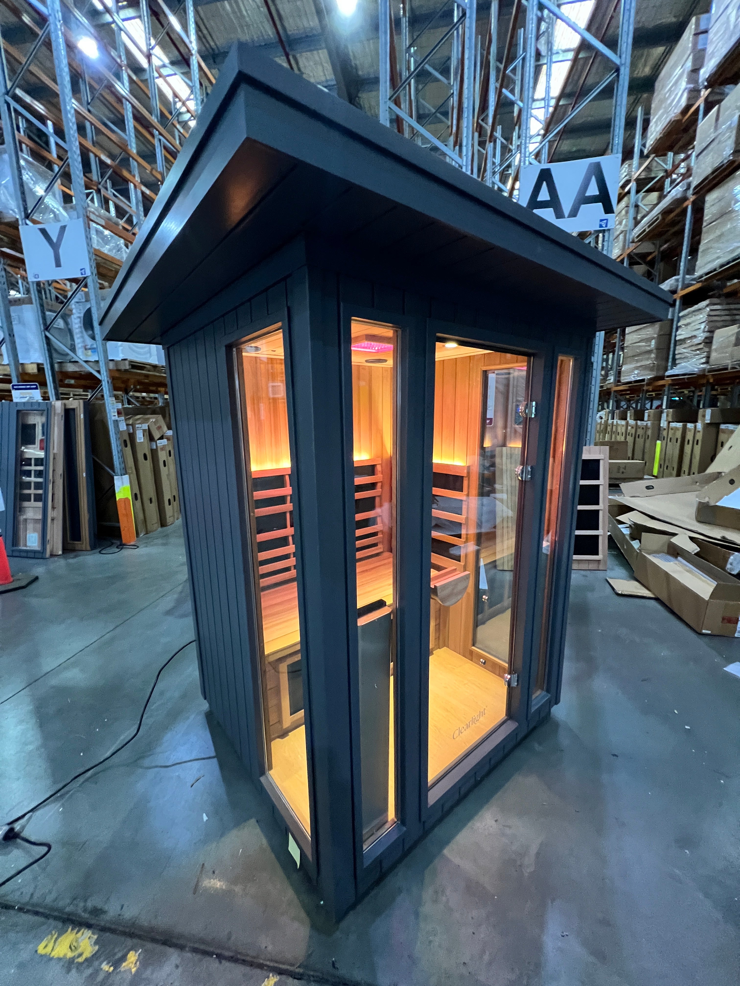 CLEARANCE | Sanctuary Outdoor 2 Person Sauna | Damaged