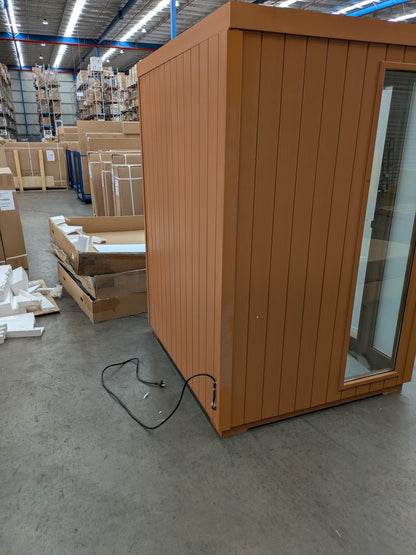 CLEARANCE | Sanctuary Outdoor 2 Person Sauna | Damaged