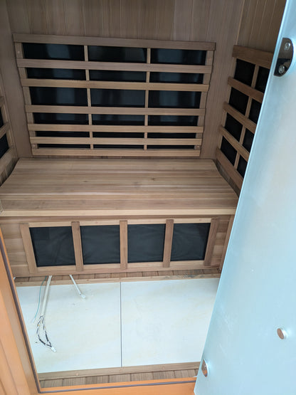 CLEARANCE | Sanctuary Outdoor 2 Person Sauna | Damaged