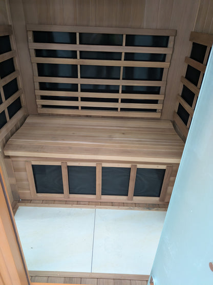 CLEARANCE | Sanctuary Outdoor 2 Person Sauna | Damaged