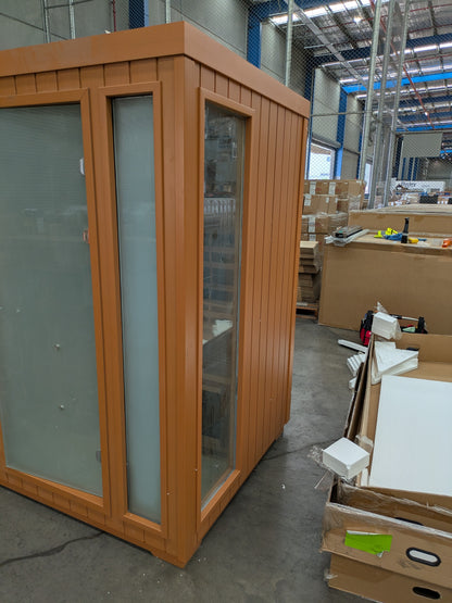 CLEARANCE | Sanctuary Outdoor 2 Person Sauna | Damaged