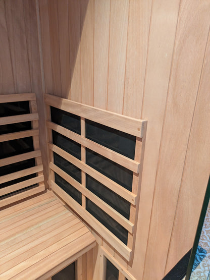 CLEARANCE | Sanctuary 2 Person Sauna | Okoume | Second Hand