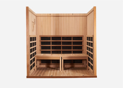 Sanctuary Yoga 4 Person Sauna | Okoume Pro