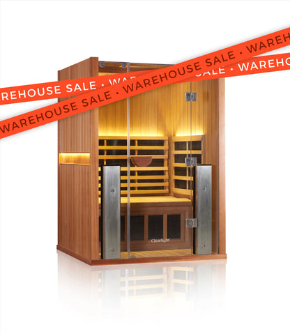 CLEARANCE | Sanctuary 2 Person Sauna | Okoume | Second Hand